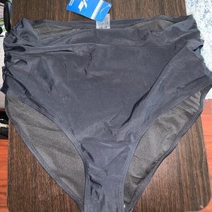 High waisted bikini briefs